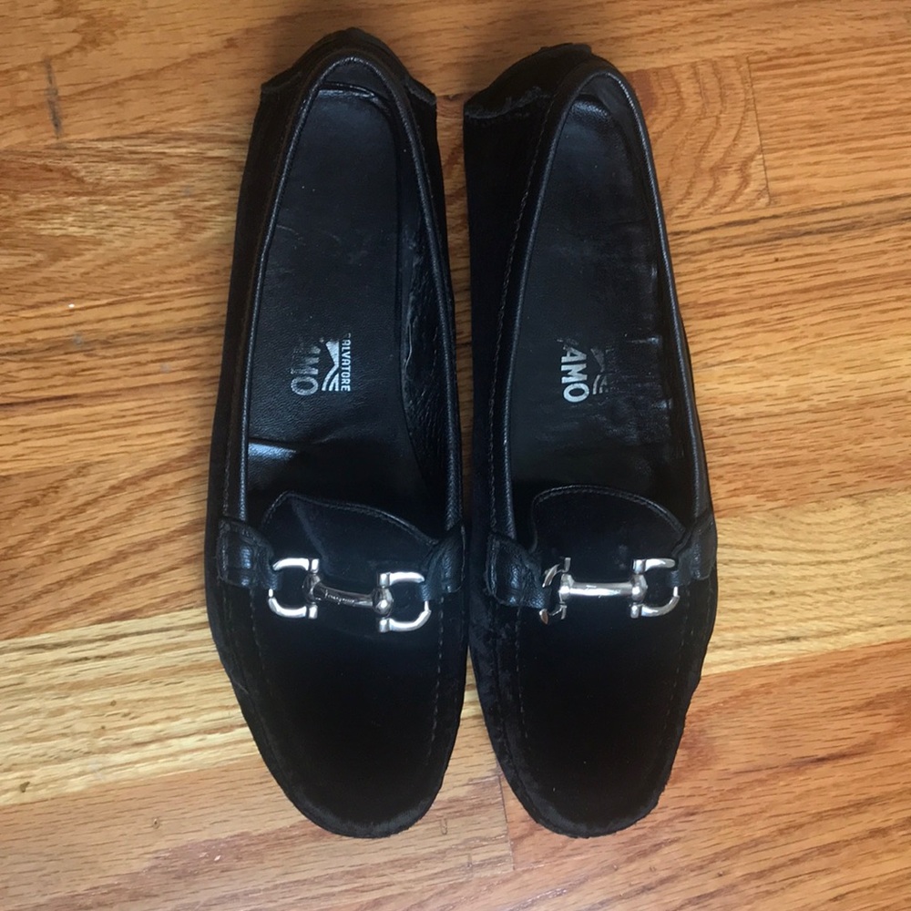 Authentic Ferragamo Swede Loafers - Picture 14 of 16